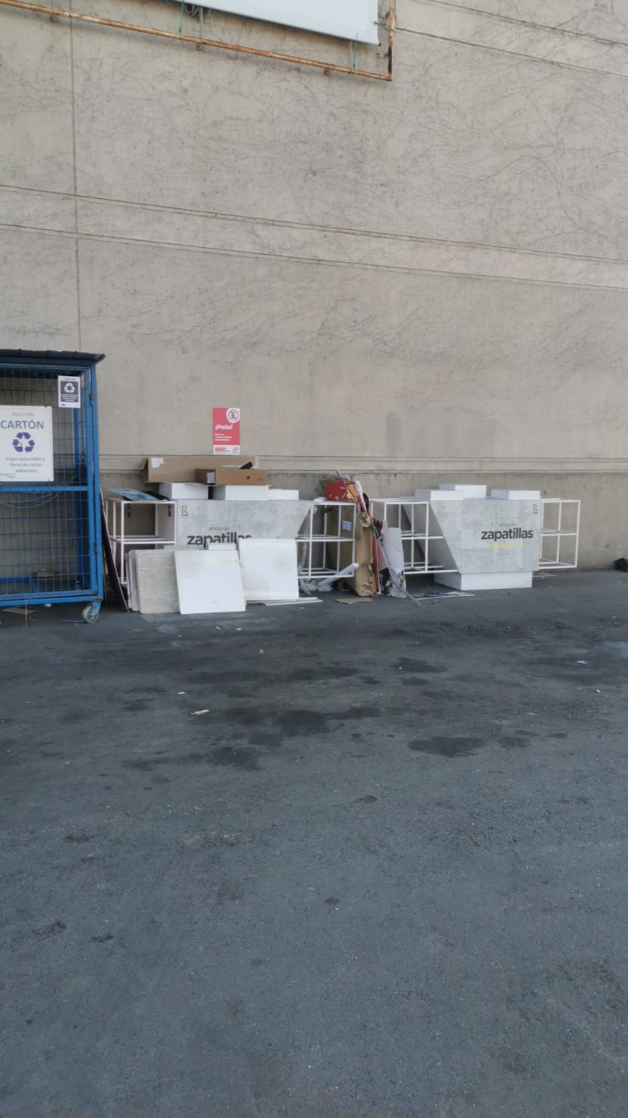 Gestión de residuos comerciales en puntos limpios de retail